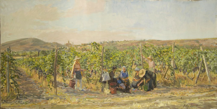 Harvest Break Time by John Wurdeman